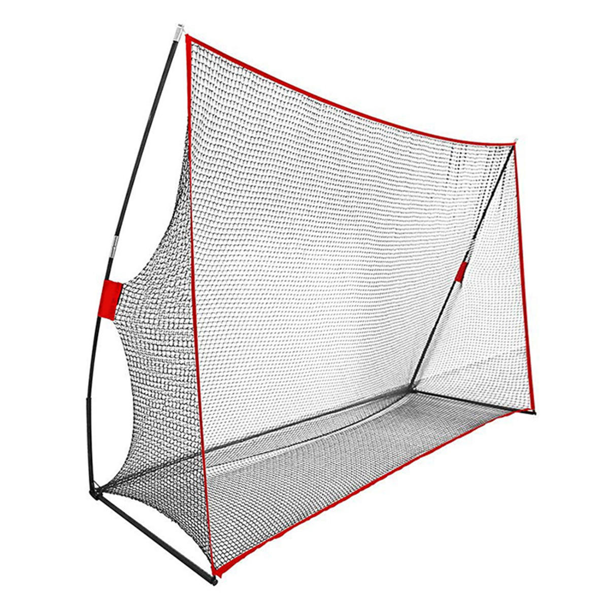 Image of 10 x 7FT Foldable Golf Hitting Practice Net Driving Training Aids Carry Bag Storage Net
