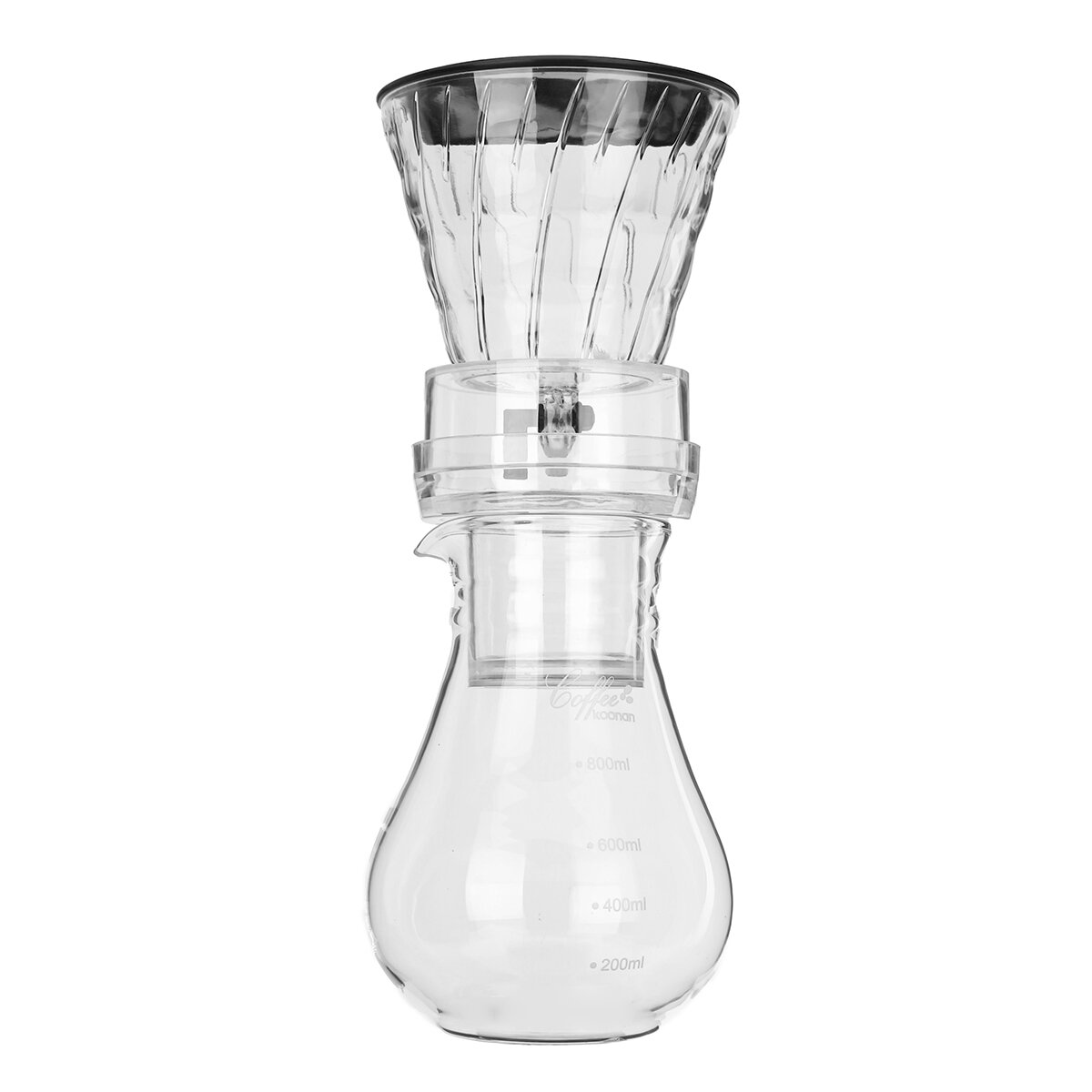 Image of 1000mL Glass Cold Iced Drip Brew Home Coffee Maker Pot Pour Over Coffee Maker Coffee Machine
