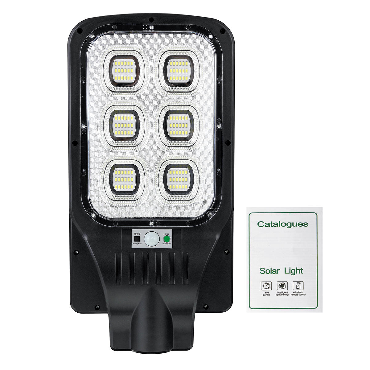 Image of 108LED 10000mAh Battery Solar Street Light Button Control Light Control Remote Control