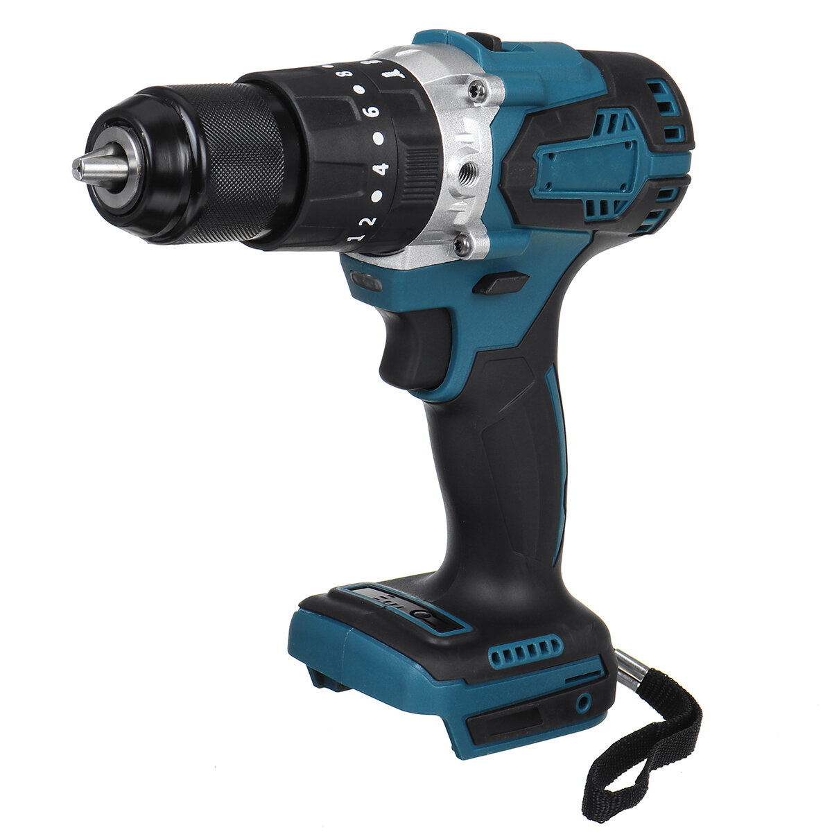 Image of 13mm Chuck Brushless Cordless Electric Impact Drill Hammer Screwdriver For Makita 18V Battery