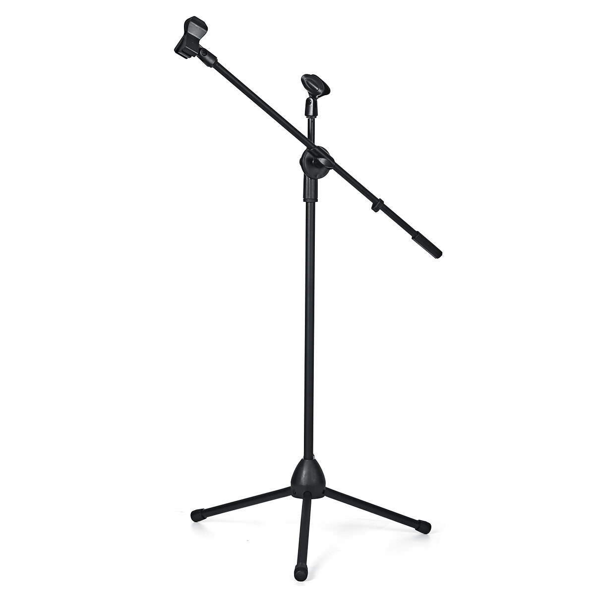 Image of 150cm Microphone Stand Holder Boom Arm Height Angle Adjustable with Tripod Base