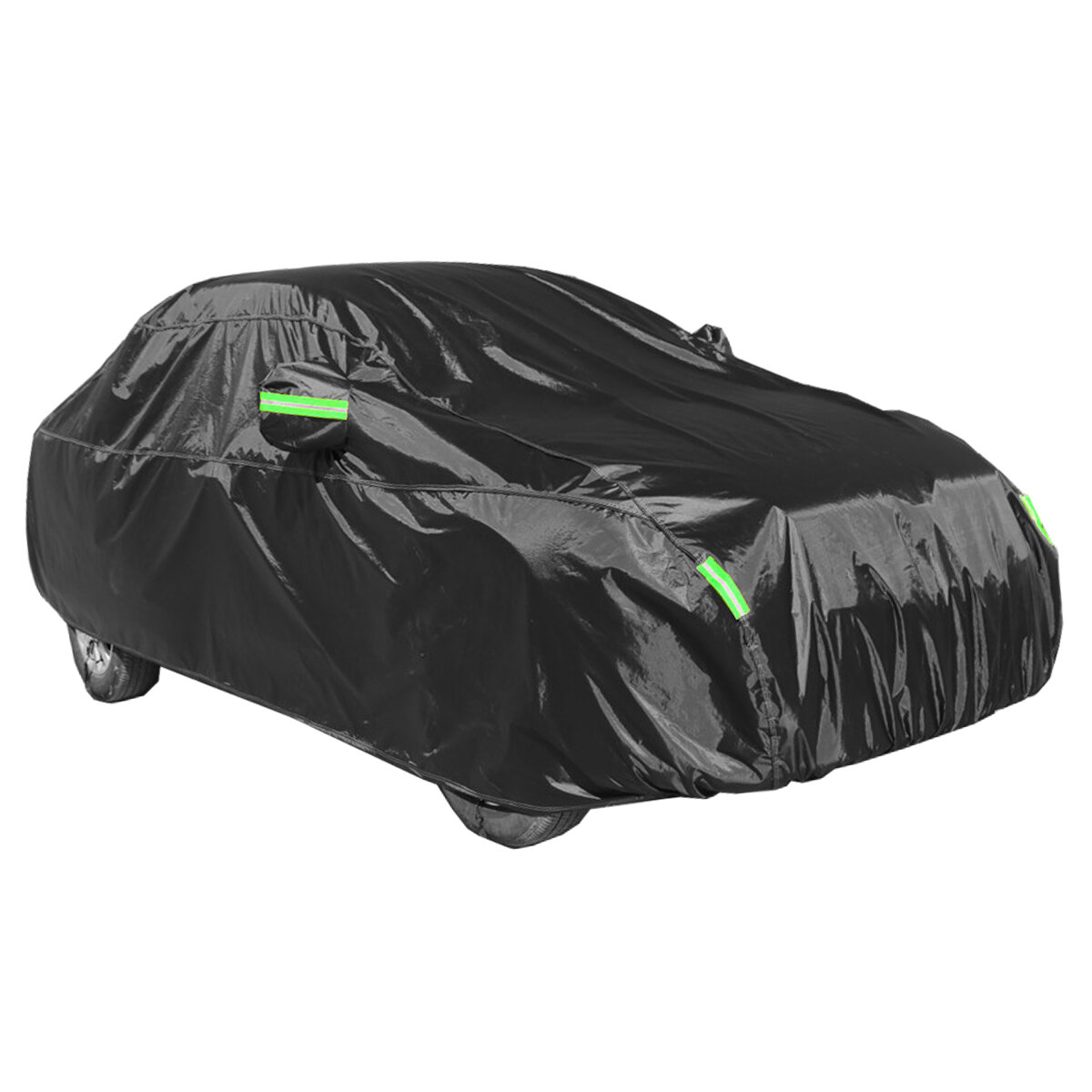 Image of 210T Silver Coated Car Cover Dustproof Sunscreen Rainproof Car Protected Full Cover