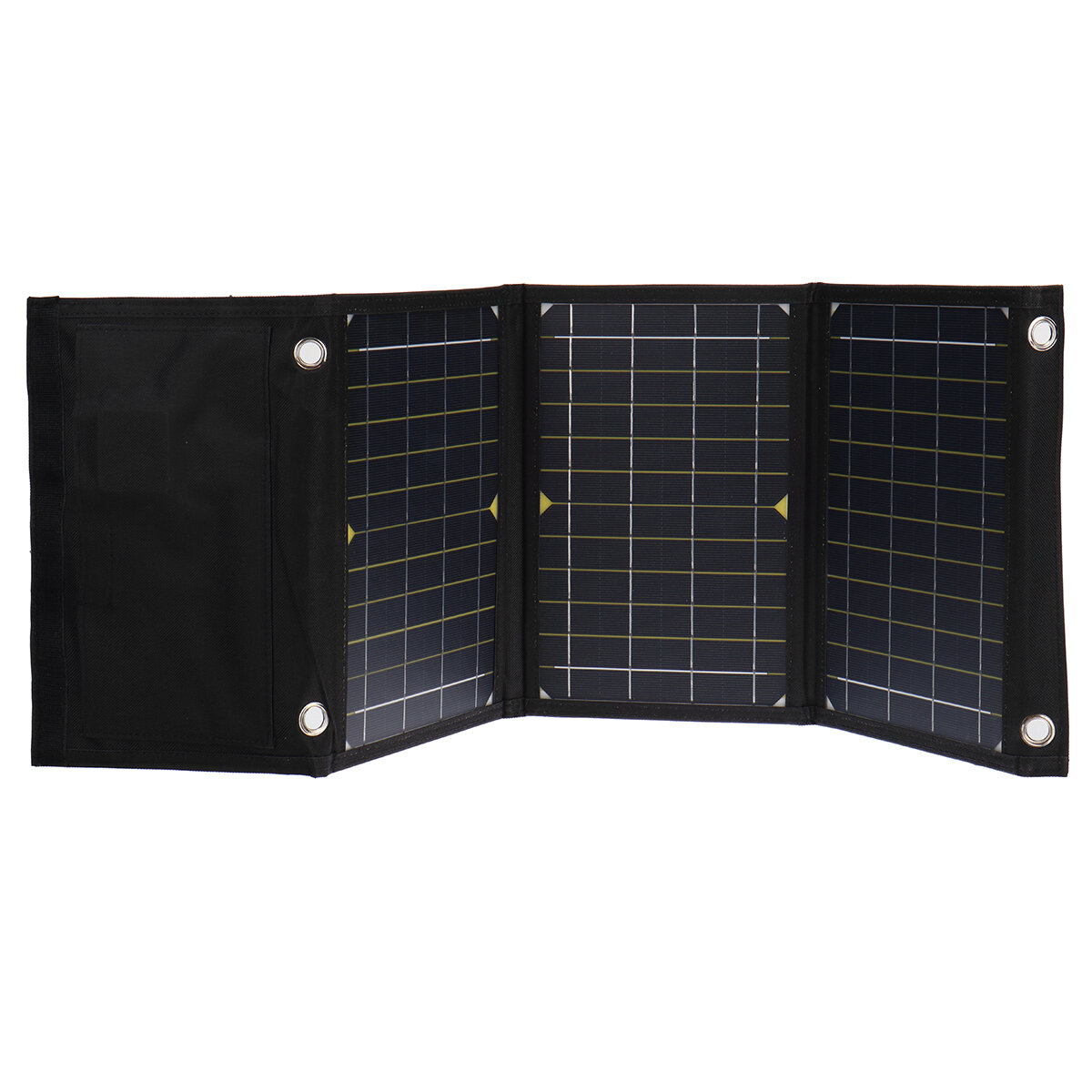 Image of 21W Portable Solar Panel Bag Mini Folding Waterproof Pack for Car Camping Mobile Phone