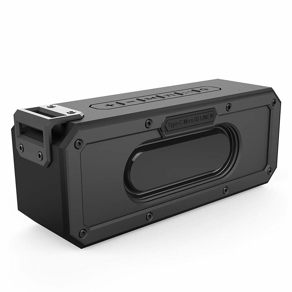 Image of 40W Wireless bluetooth Speaker TWS Function TF Card Stereo 6600mAh IPX7 Waterproof Bass Subwoofer with Mic
