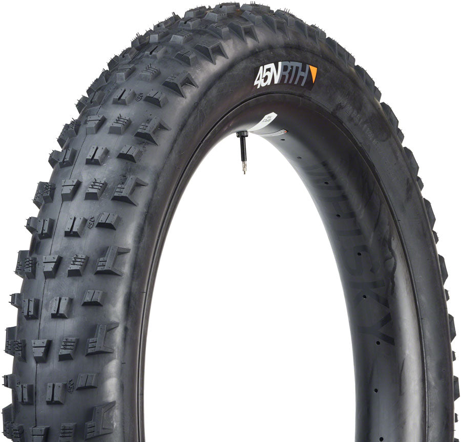 Image of 45NRTH Vanhelga Tire - 275 x 45 Tubeless Folding Black 120 TPI