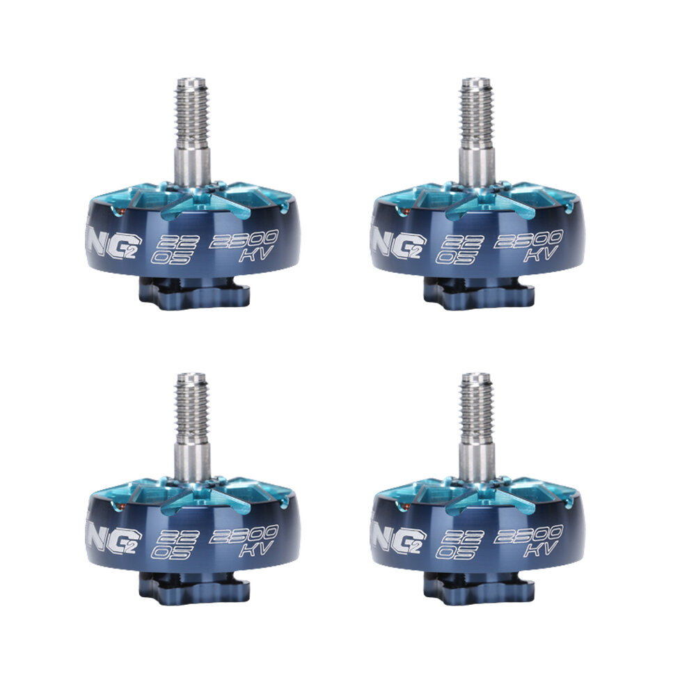 Image of 4PCS iFlight XING2 2205 2300KV 4S/6S 12x12mm M2 Mounting Hole Brushless Motor for 3 Inch Cinewhoop RC Drone FPV Racing
