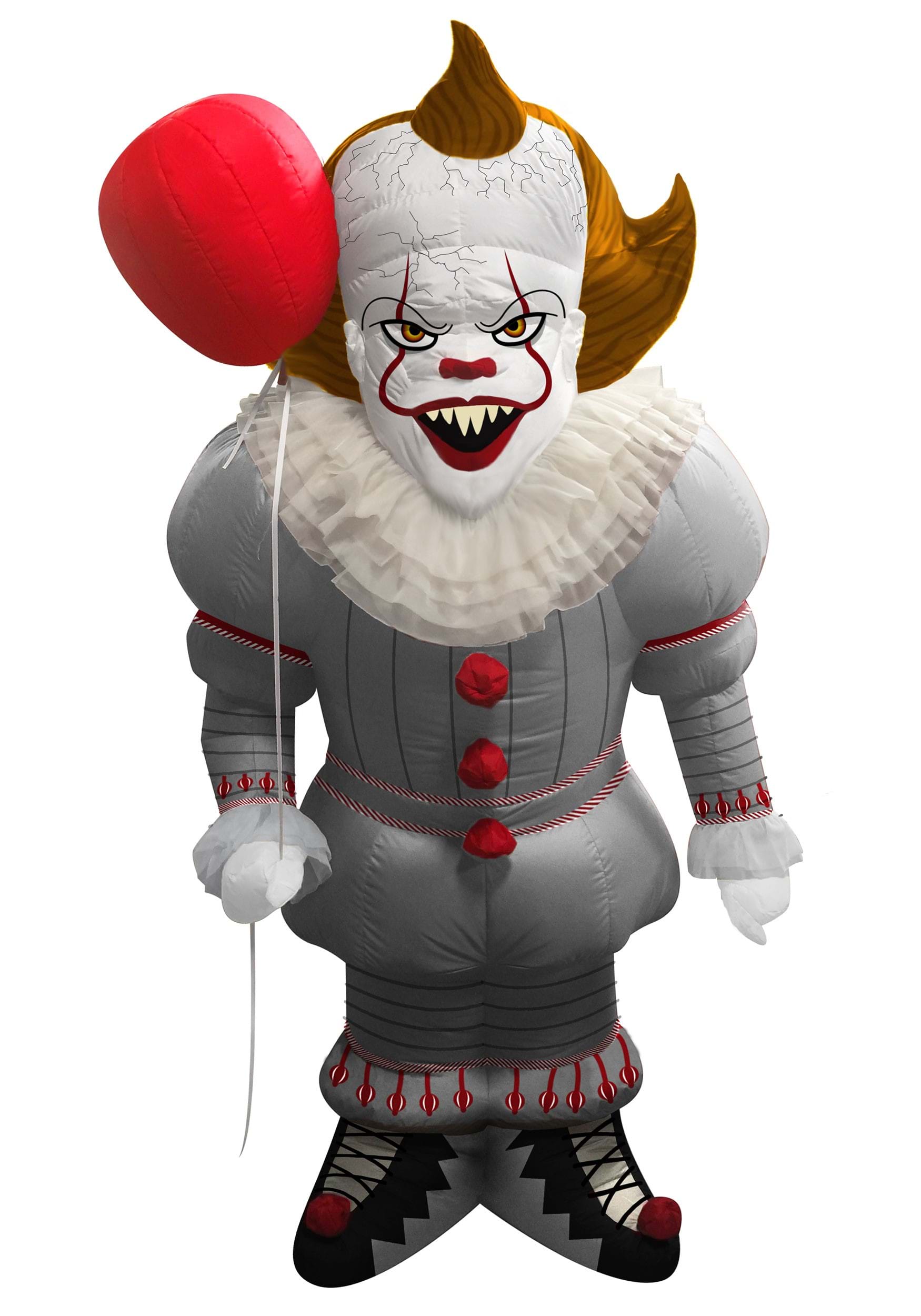 Image of 6FT IT Pennywise Inflatable Lawn Prop | Pennywise Decorations ID RU200395-ST