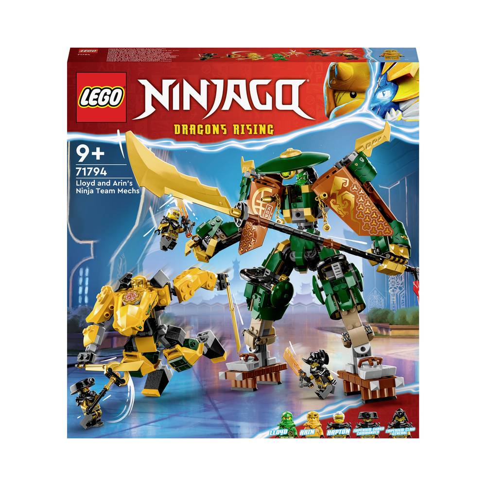 Image of 71794 LEGOÂ® NINJAGO Lloyds and Arins Training Mechs