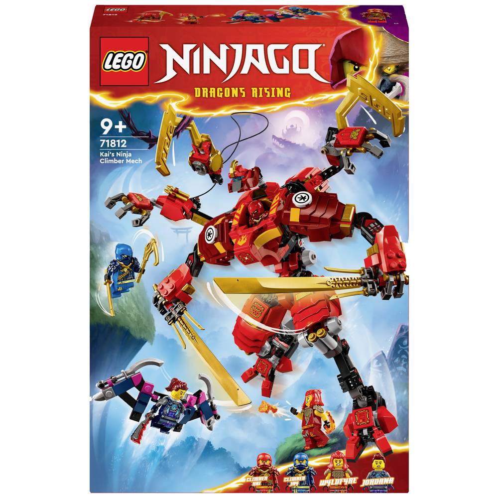 Image of 71812 LEGOÂ® NINJAGO Kai Ninja Climb-Mech