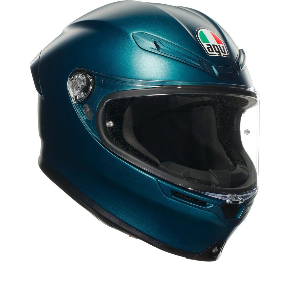 Image of AGV K6 S E2206 MPLK Petrolio Matt 013 Full Face Helmet Talla L