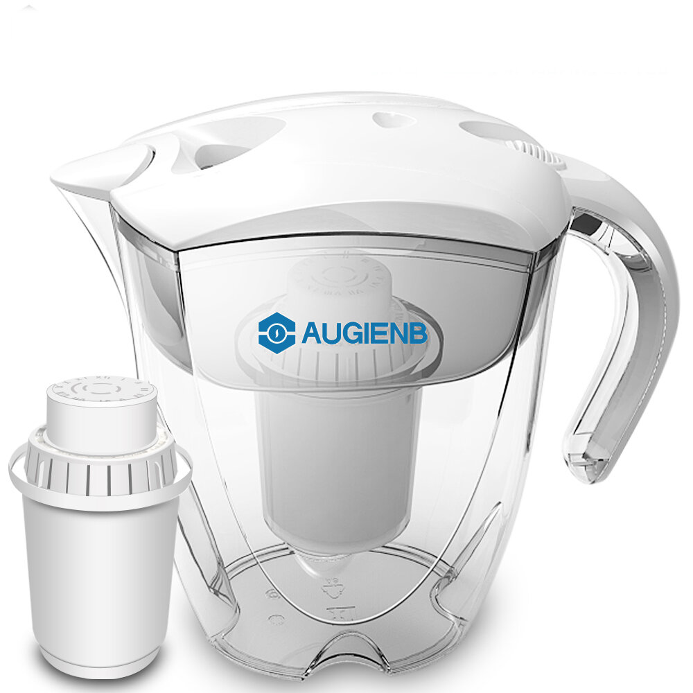 Image of AUGIENB PH -ORP Alkaline Ionizer Water Pitcher Purifier With Filter -10 Cup / 35L