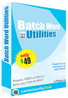 Image of AVT100 Batch Word Utilities ID 4617811