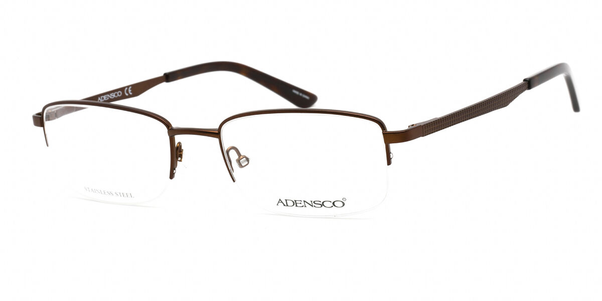 Image of Adensco AD 124 04IN Óculos de Grau Marrons Masculino BRLPT