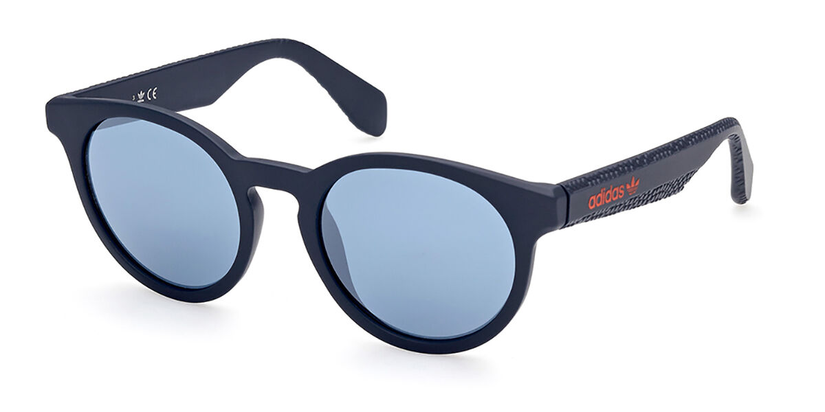 Image of Adidas Originals OR0056-F Asian Fit 92X Óculos de Sol Azuis Masculino PRT
