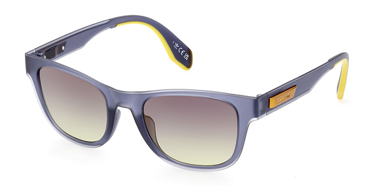 Image of Adidas Originals OR0079 91X Óculos de Sol Azuis Masculino BRLPT