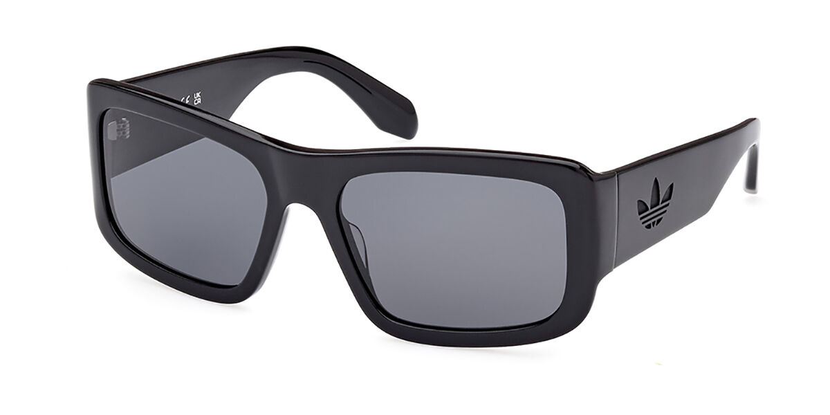 Image of Adidas Originals OR0090 01A 59 Lunettes De Soleil Homme Noires FR