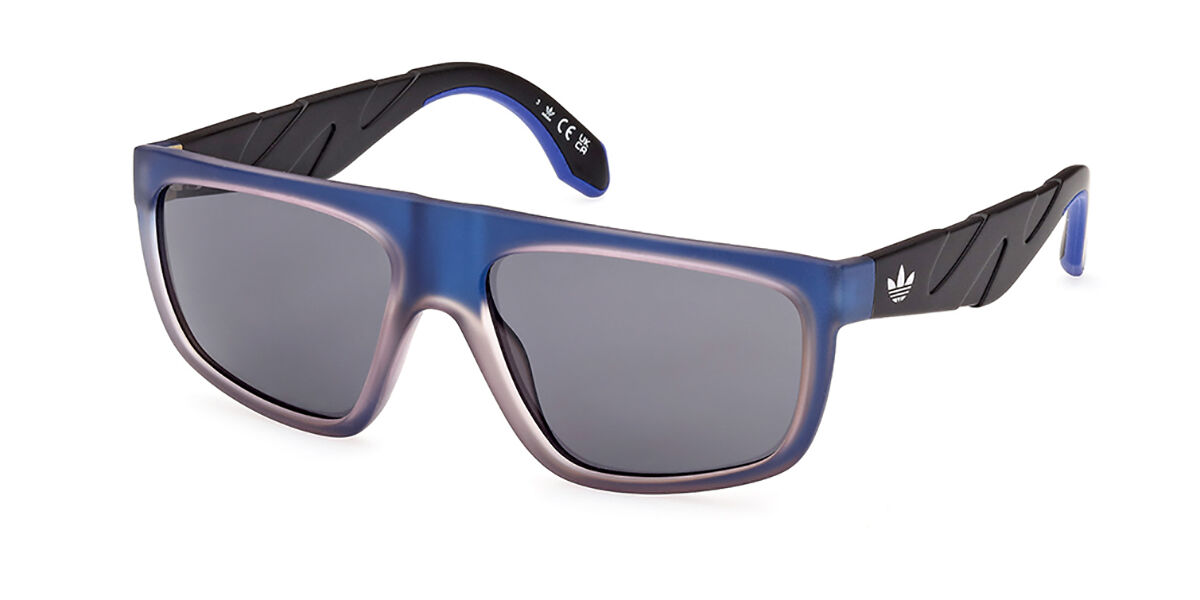 Image of Adidas Originals OR0093 83A 57 Lunettes De Soleil Homme Bleues FR