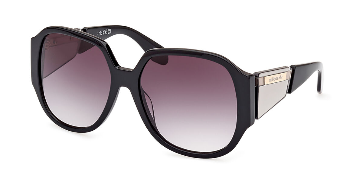 Image of Adidas Originals OR0098 01B 59 Lunettes De Soleil Femme Noires FR