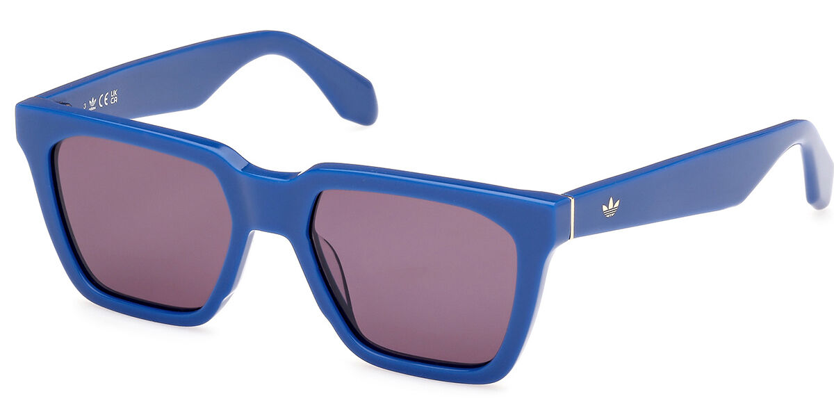 Image of Adidas Originals OR0110 90A 51 Lunettes De Soleil Homme Bleues FR