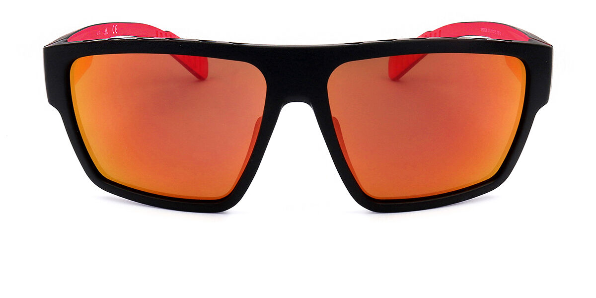 Image of Adidas SP0008 02U 61 Lunettes De Soleil Homme Noires FR