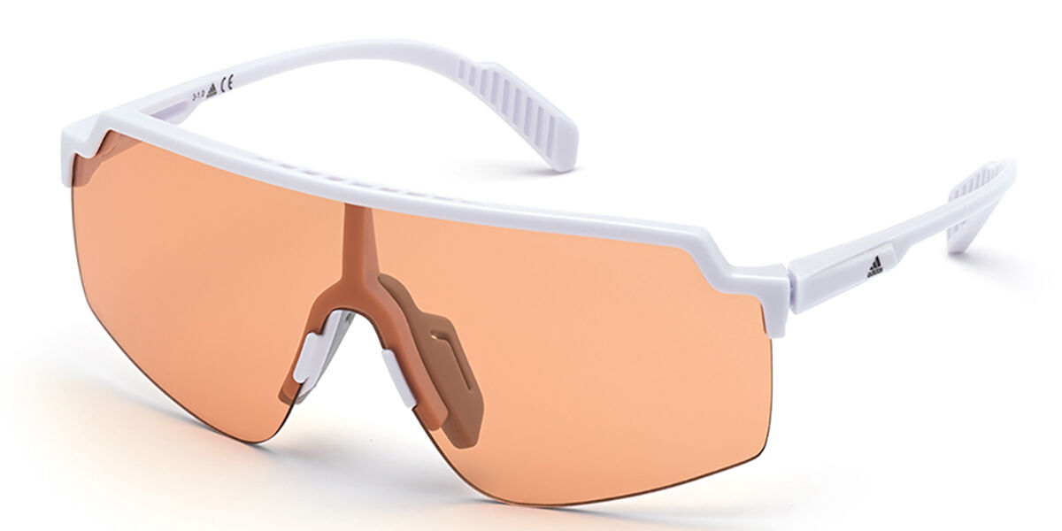 Image of Adidas SP0018 21L 99 Lunettes De Soleil Homme Blanches FR