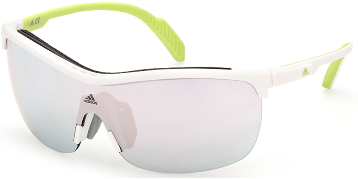 Image of Adidas SP0043 24C 99 Lunettes De Soleil Femme Blanches FR