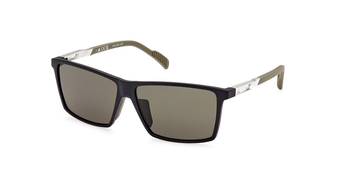 Image of Adidas SP0058 02N 60 Lunettes De Soleil Homme Noires FR