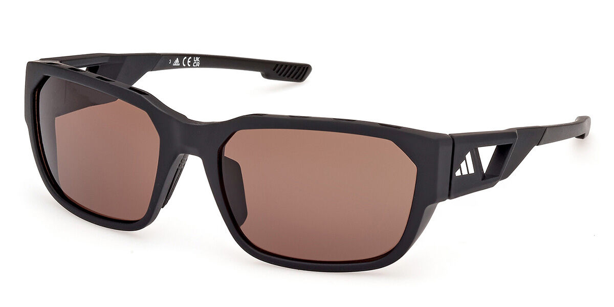 Image of Adidas SP0092 02E 58 Lunettes De Soleil Homme Vertes FR