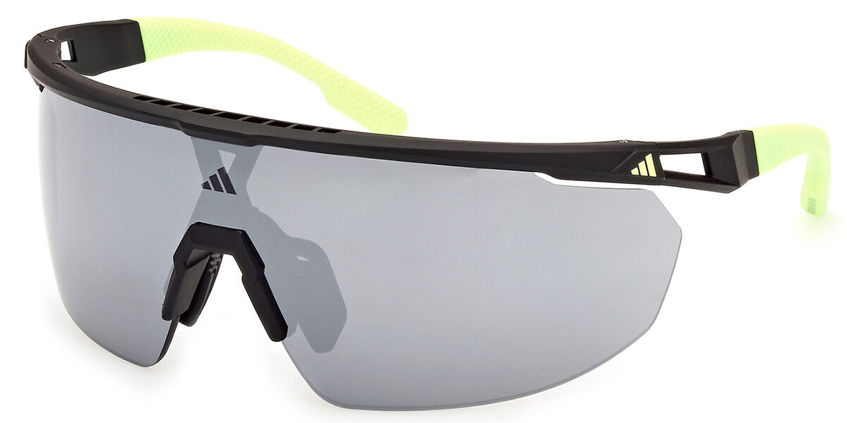 Image of Adidas SP0095 02C 142 Lunettes De Soleil Homme Noires FR