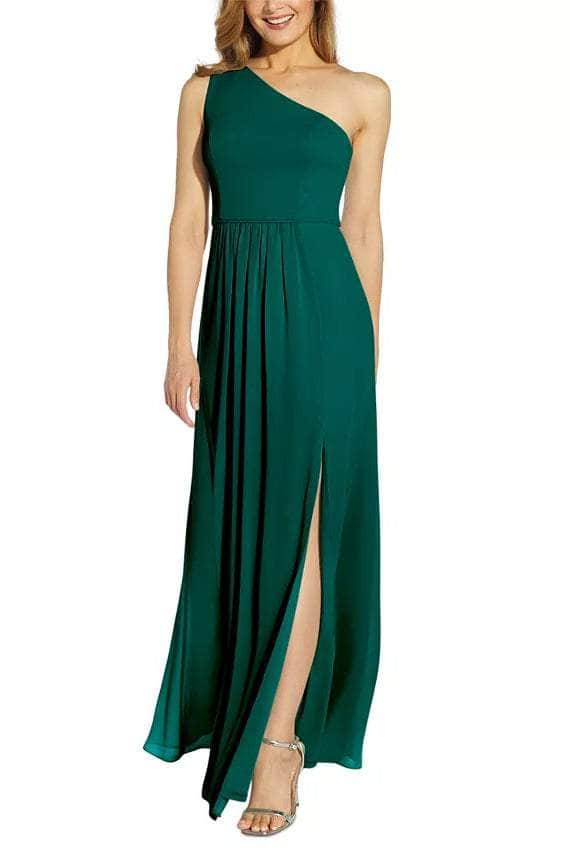 Image of Adrianna Papell AP1E209149 - One Shoulder Front Slit Evening Dress