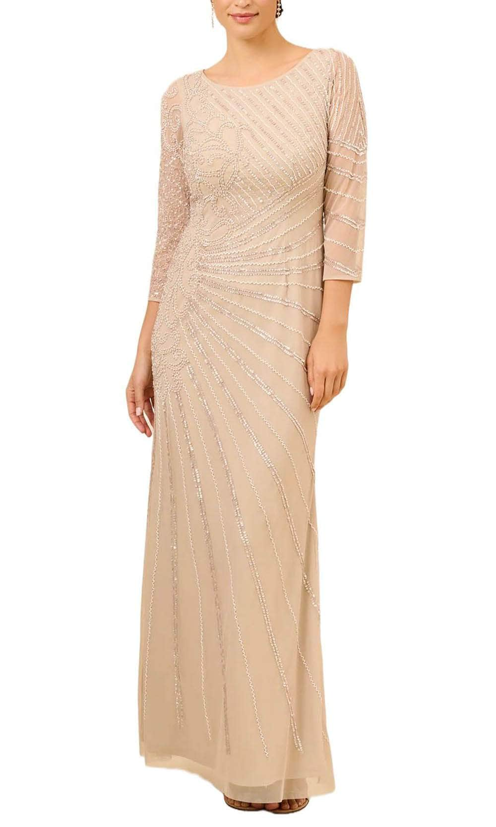 Image of Adrianna Papell AP1E209180 - Beaded Sheath Formal Dress