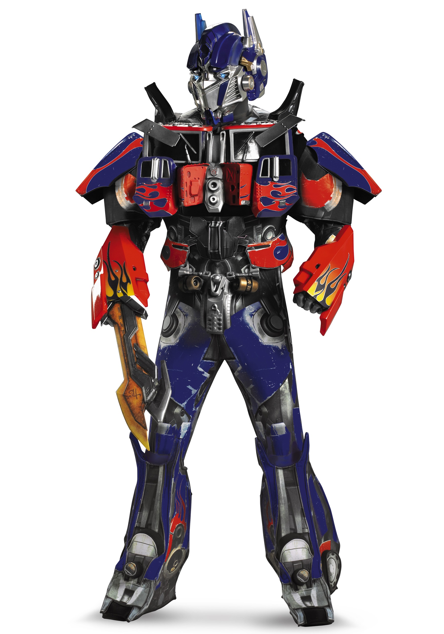 Image of Adult Authentic Optimus Prime Costume w/ Vacuform ID DI28526-XL