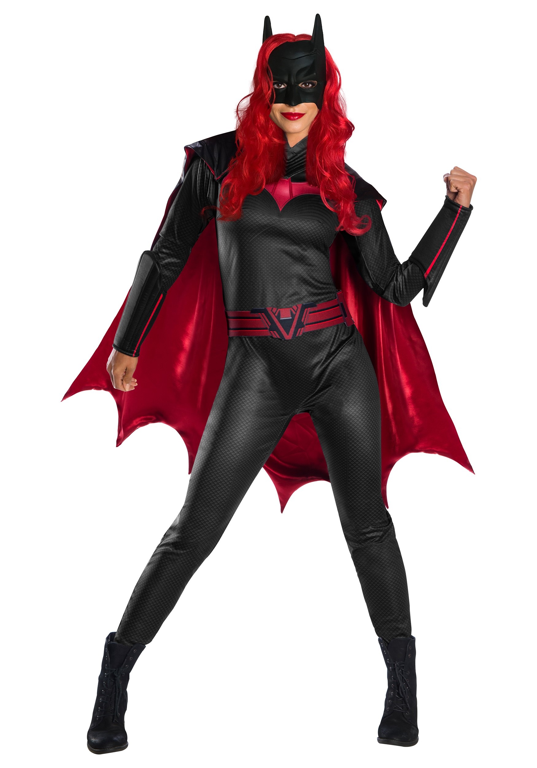 Image of Adult Batwoman Costume | Women's DC Comics Costumes ID RU701859-ST