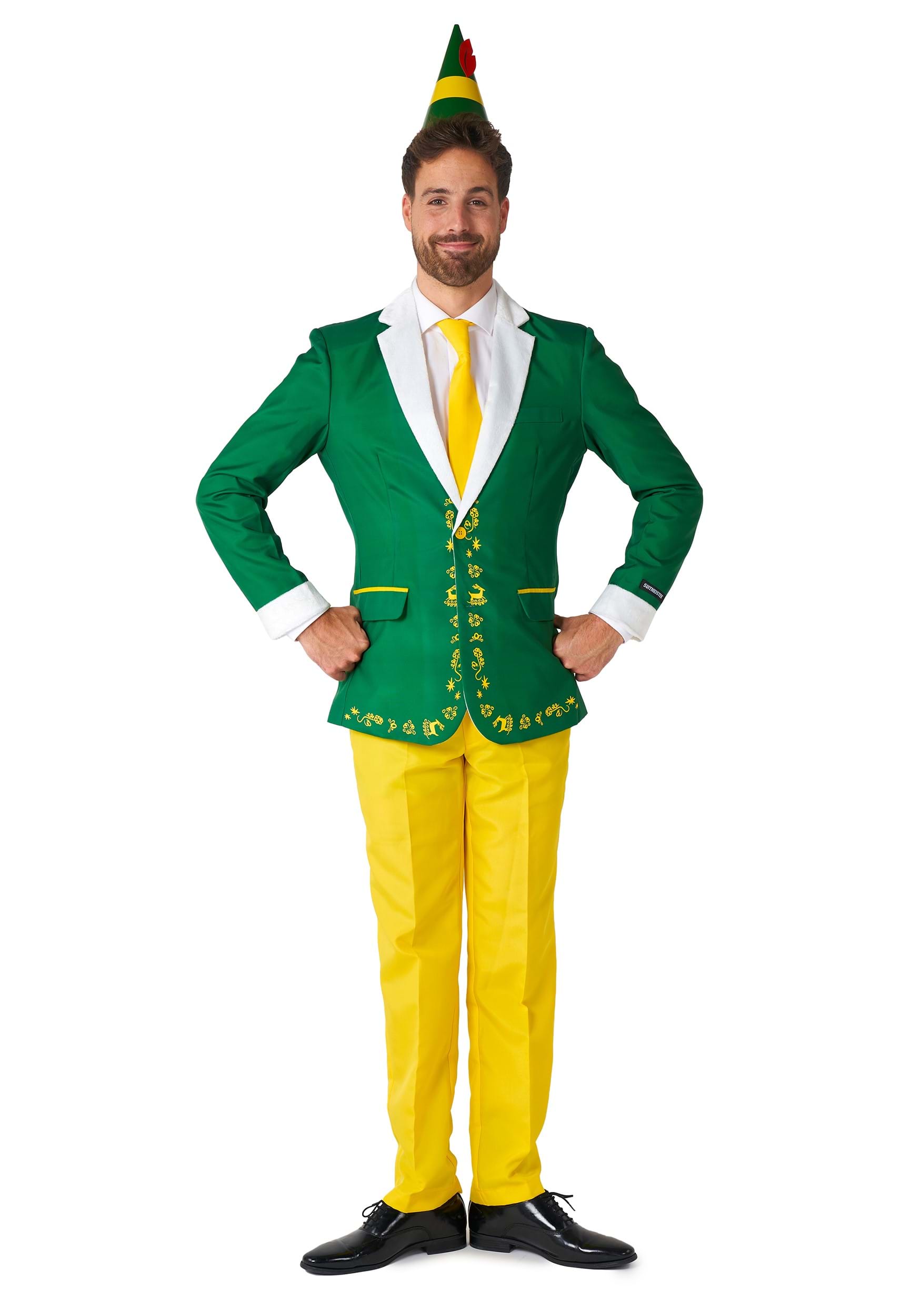 Image of Adult Buddy the Elf Suitmeister Suit ID OSOBAS-1032-M