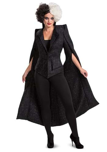 Image of Adult Cruella Live Action Deluxe Finale Costume ID DI118549-M