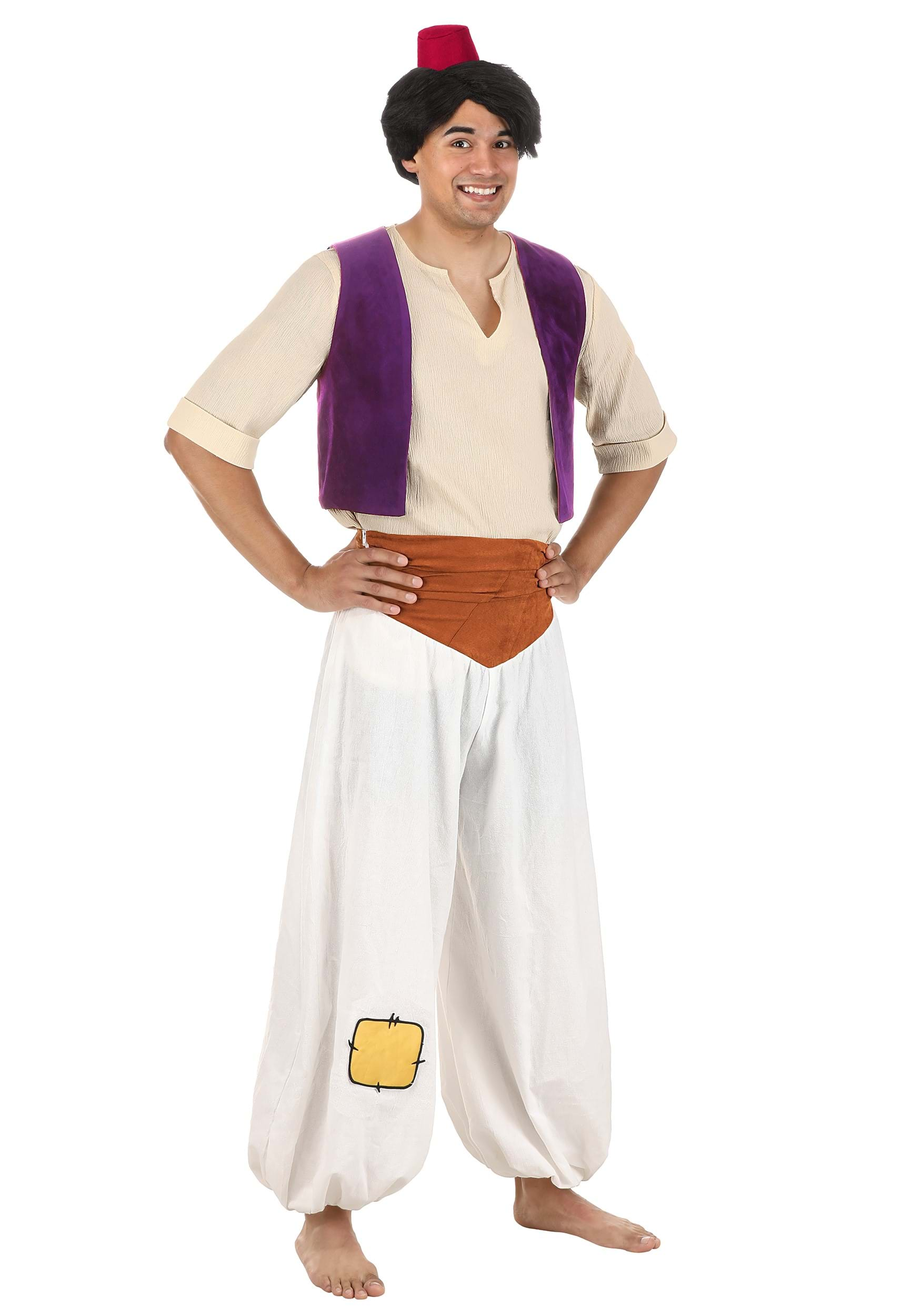 Image of Adult Disney Aladdin Deluxe Street Rat Costume ID FUN4699AD-XS