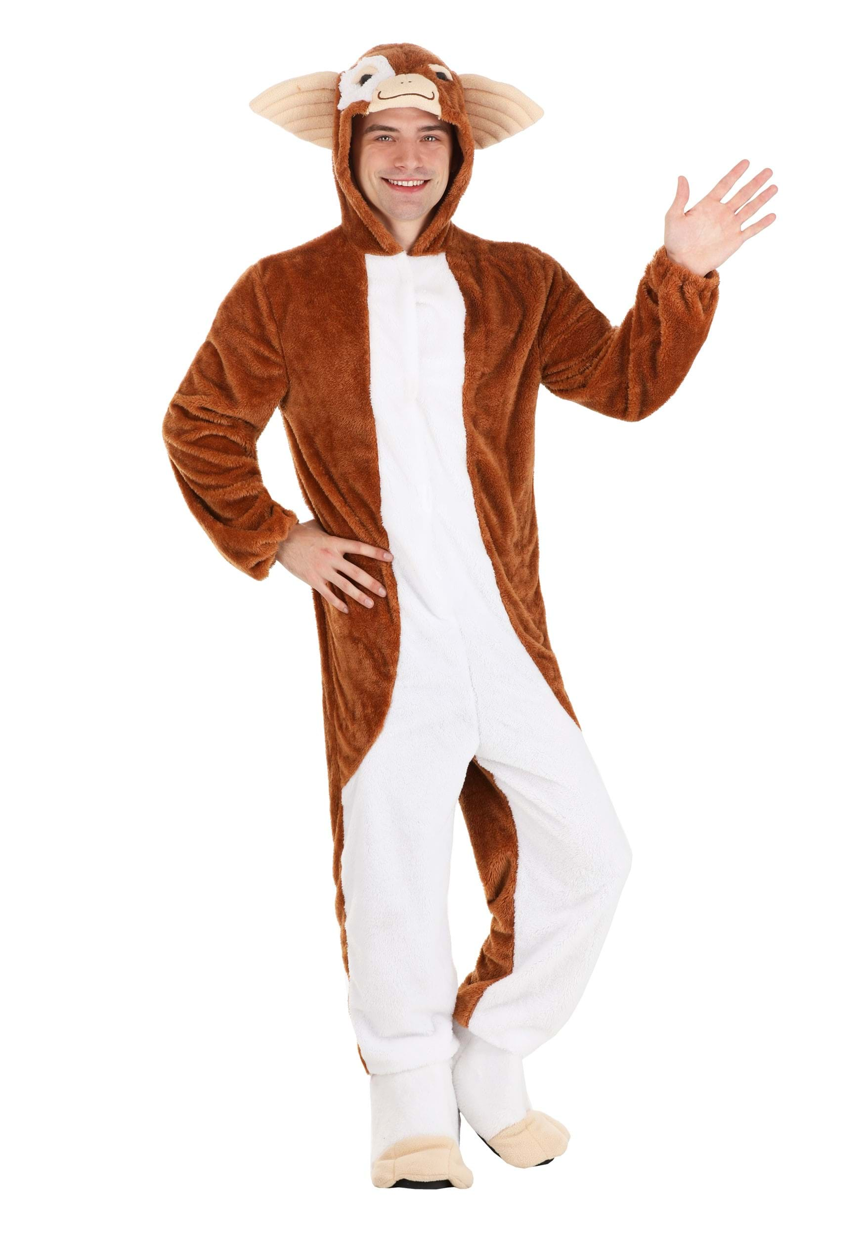 Image of Adult Gremlins Gizmo Costume Onesie ID FUN2373AD-M