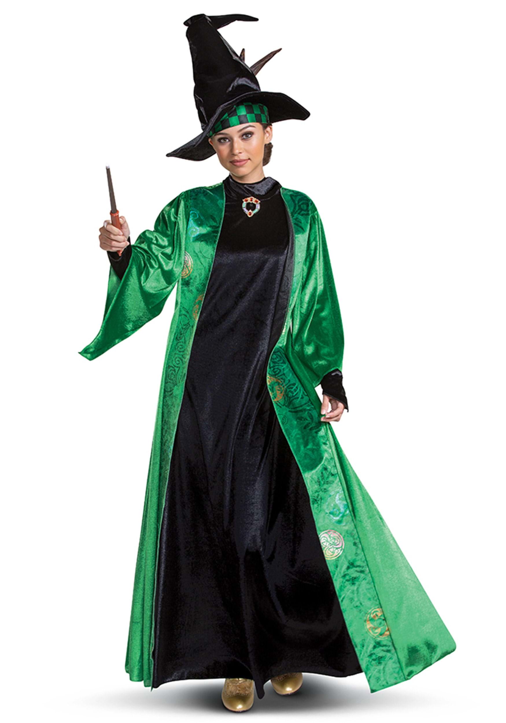 Image of Adult Harry Potter Deluxe Professor McGonagall Costume ID DI116049-M