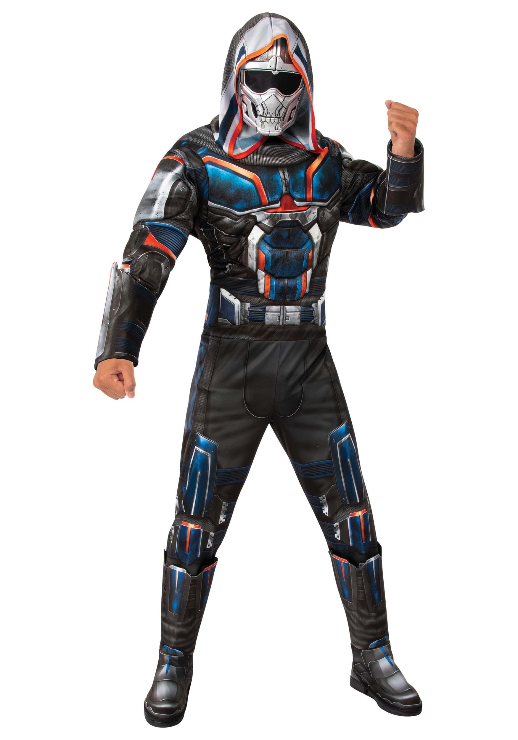 Image of Adult Marvel Deluxe Taskmaster Costume ID RU702067-XL