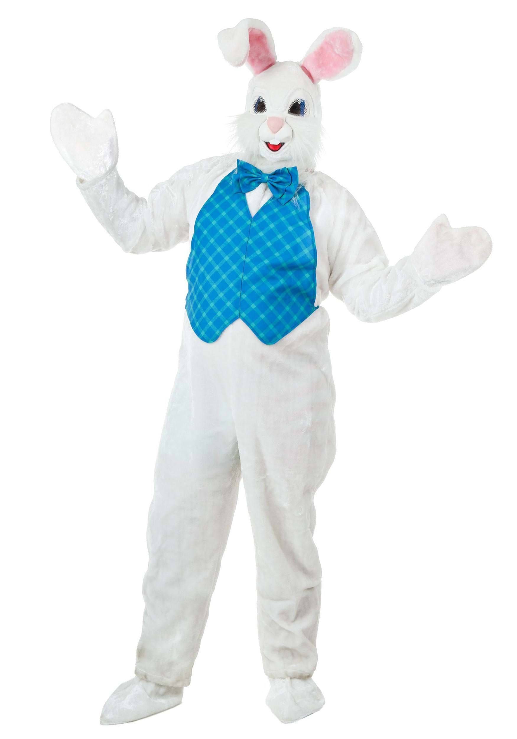 Image of Adult Mascot Happy Easter Bunny Costume ID FUN6047AD-M