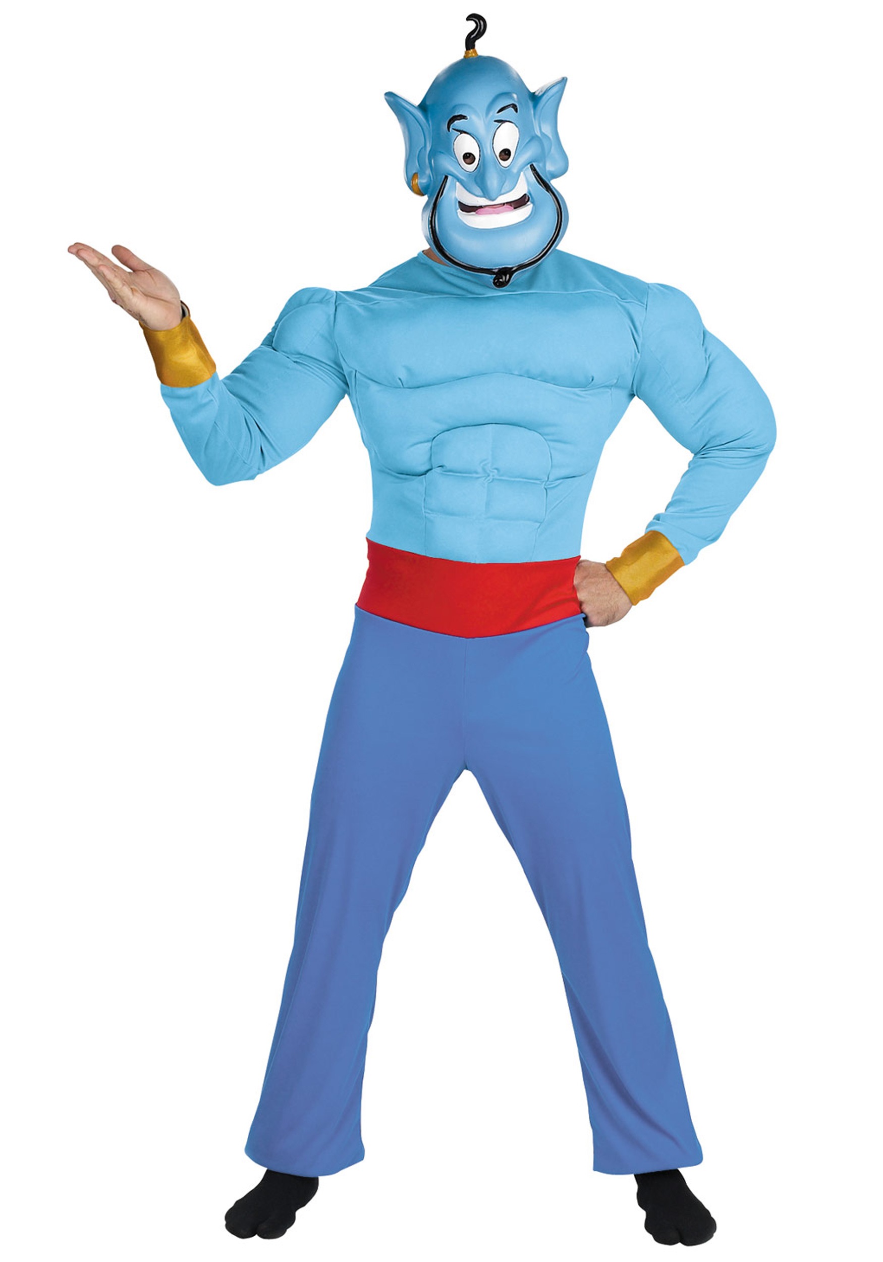 Image of Adult Men's Genie Costume ID DI5955-XL