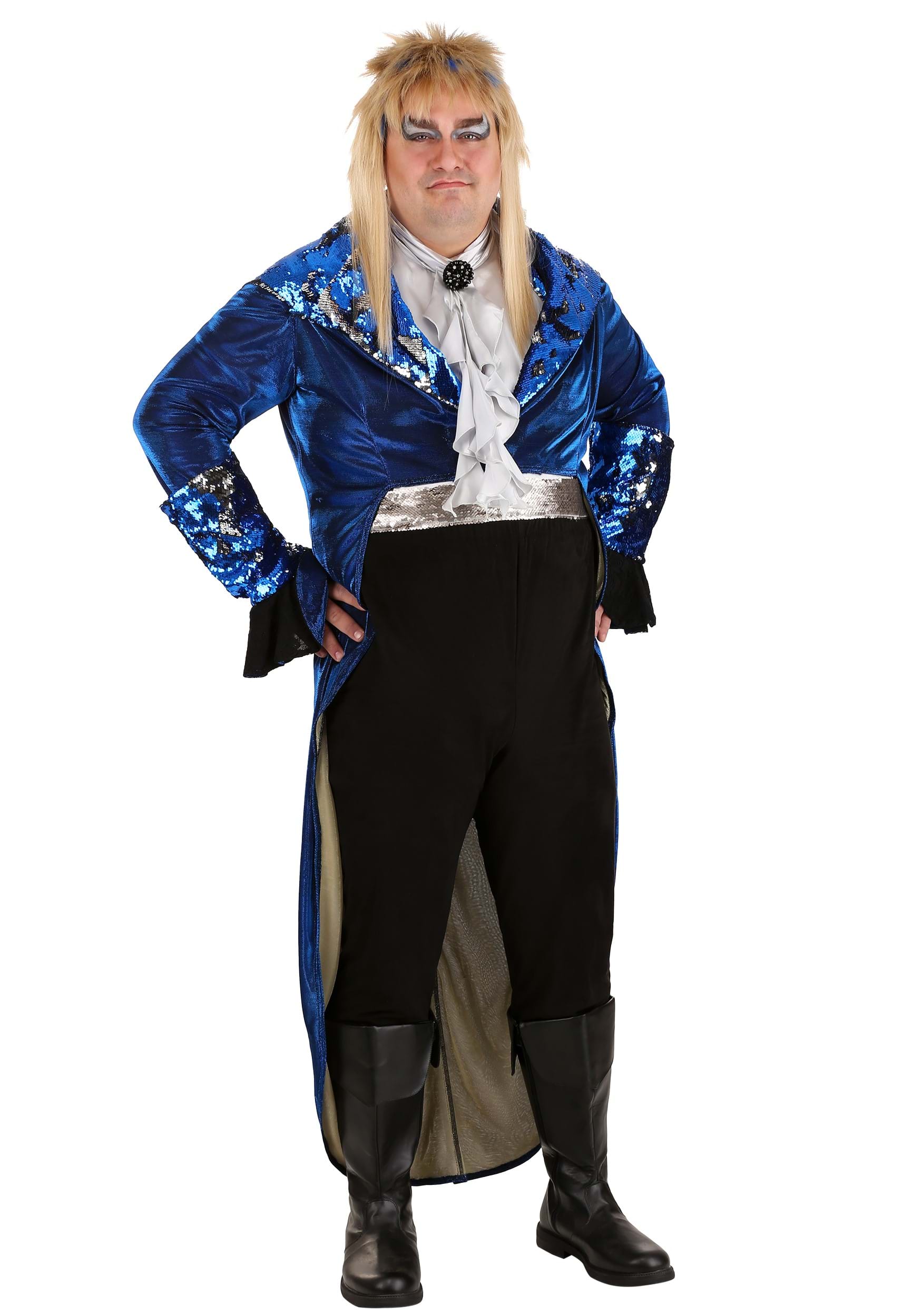 Image of Adult Plus Size Labyrinth Deluxe Jareth Costume ID FUN0299PL-3X