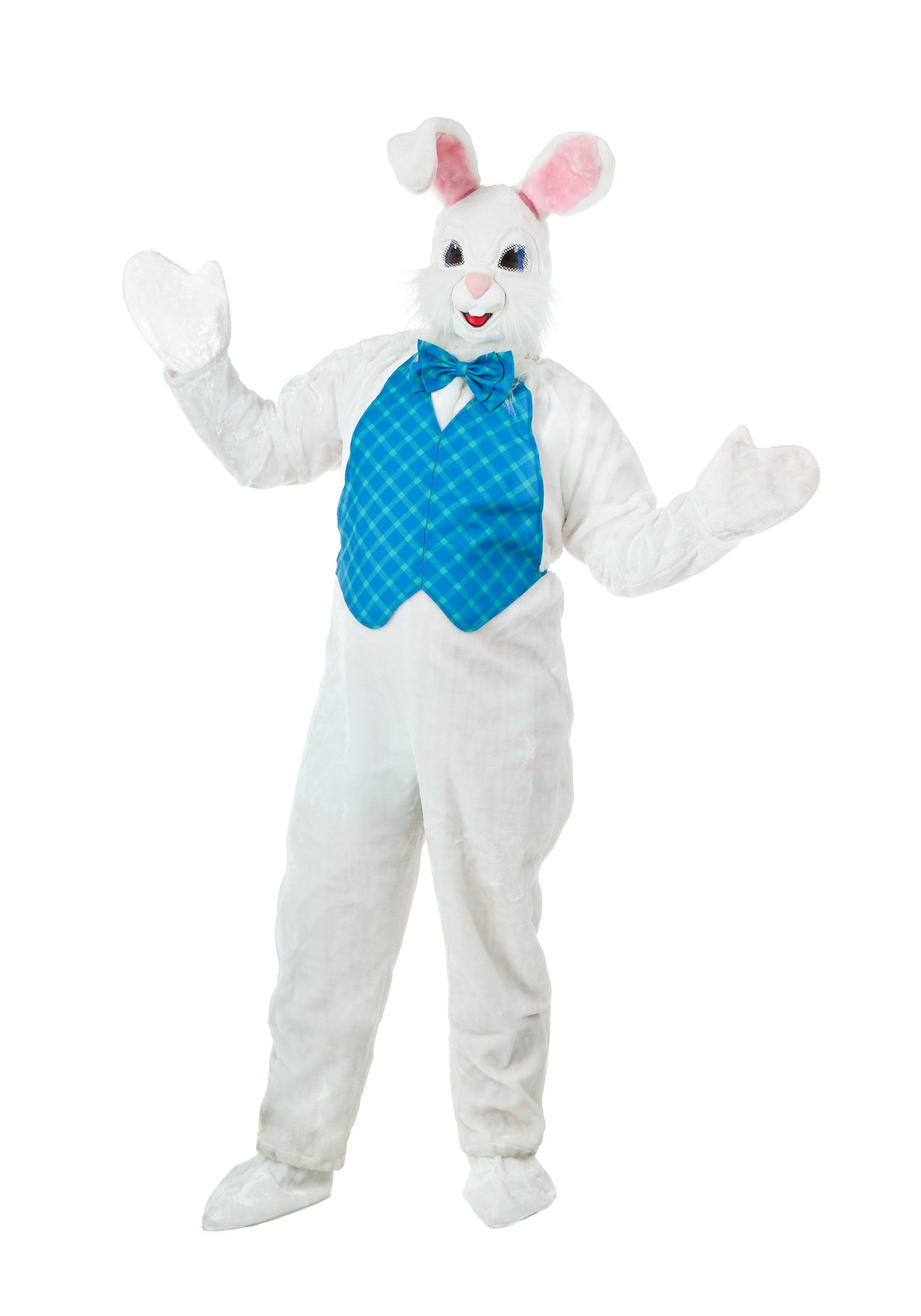 Image of Adult Plus Size Mascot Easter Bunny Costume | Exclusive Easter Costumes ID FUN6047PL-5X