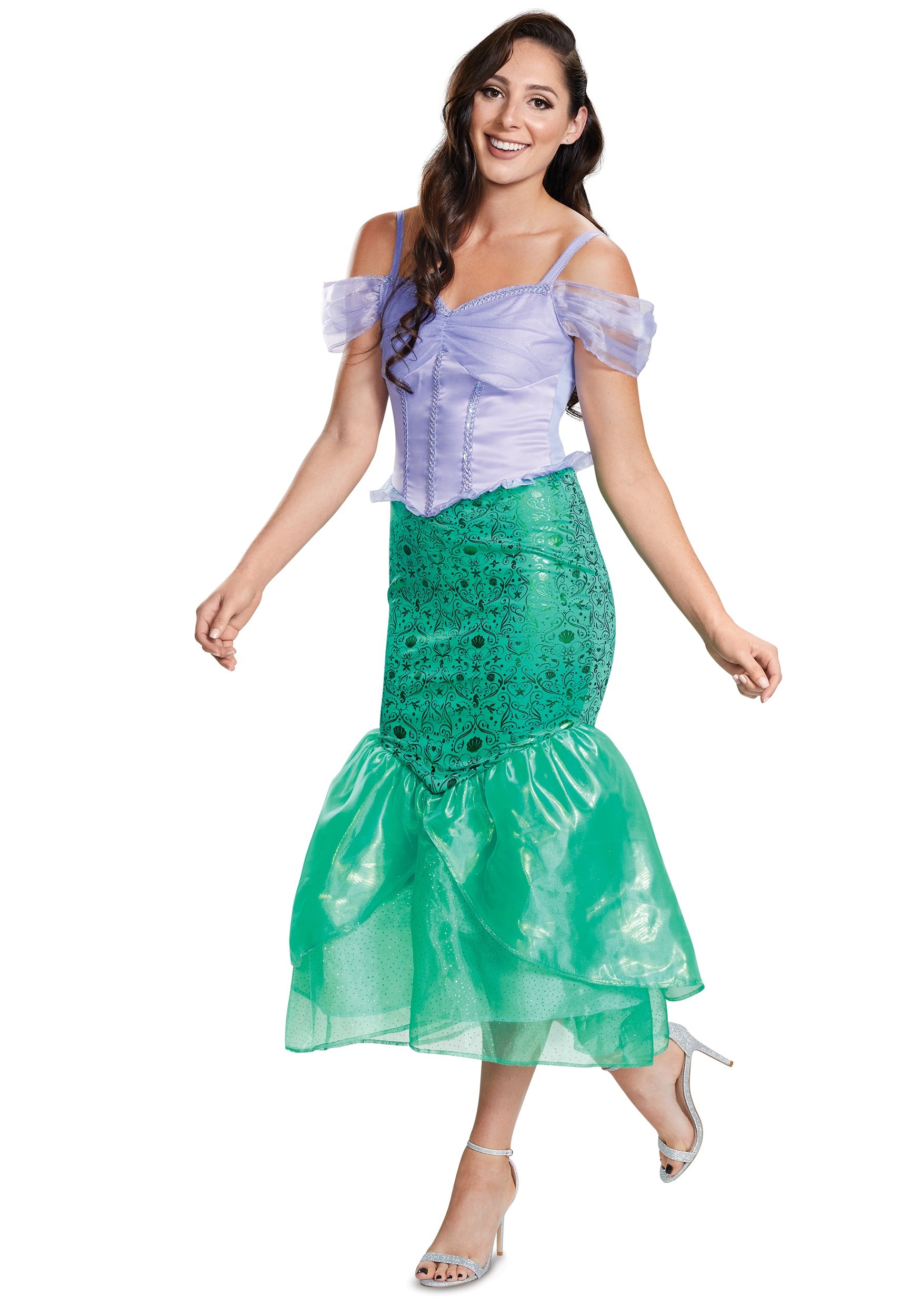 Image of Adult The Little Mermaid Deluxe Ariel Costume ID DI67261-M