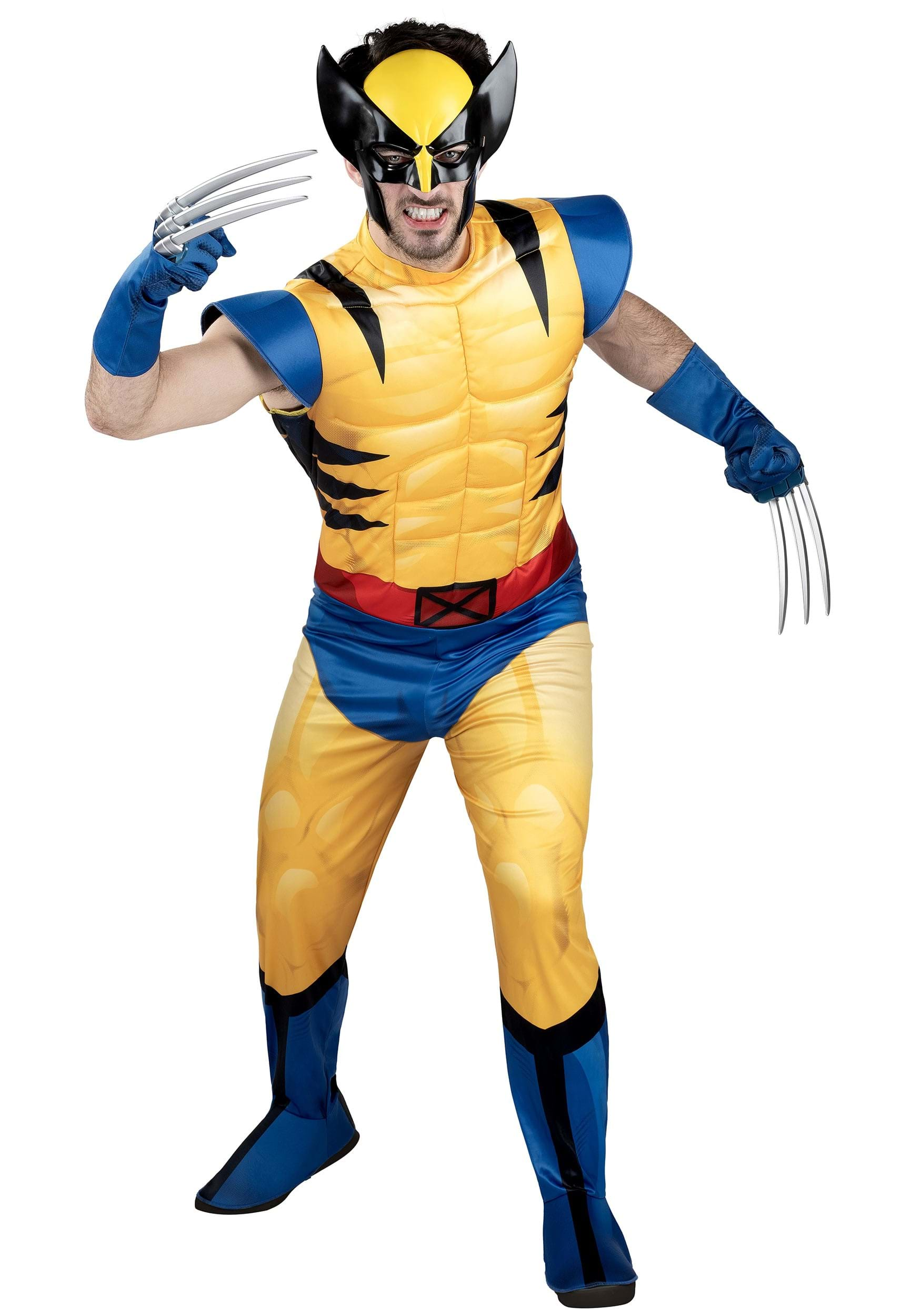 Image of Adult X-Men Wolverine Costume | Superhero Costumes ID JWC2283-XL