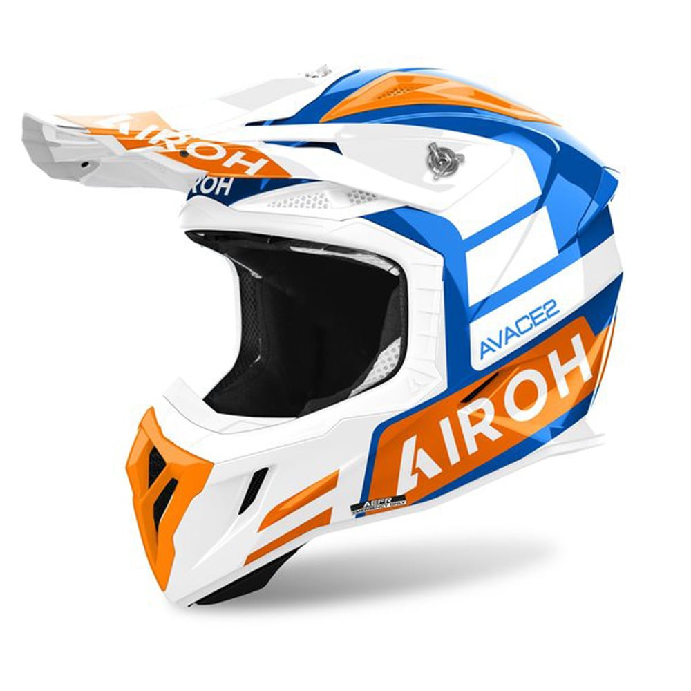 Image of Airoh Aviator Ace 2 Sake Orange Crosshelm Größe S