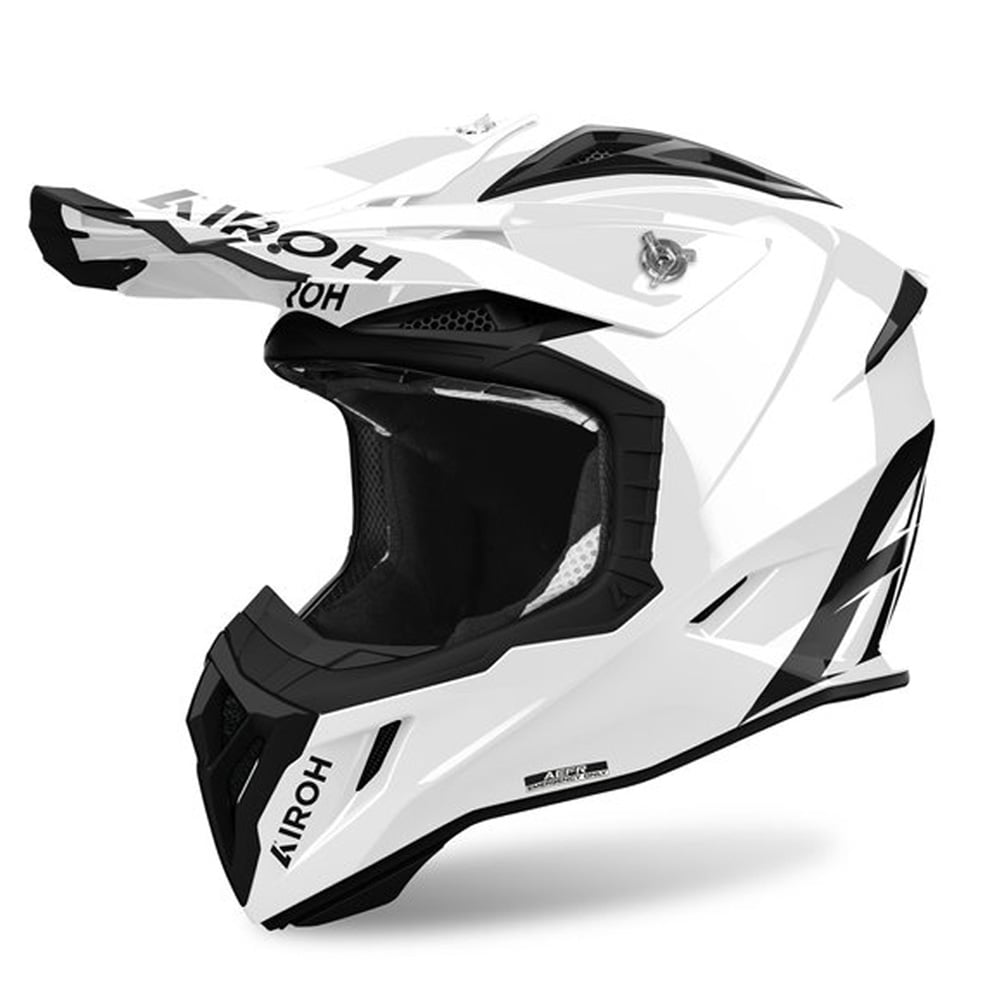 Image of Airoh Aviator Ace 2 White Offroad Helmet Talla XS