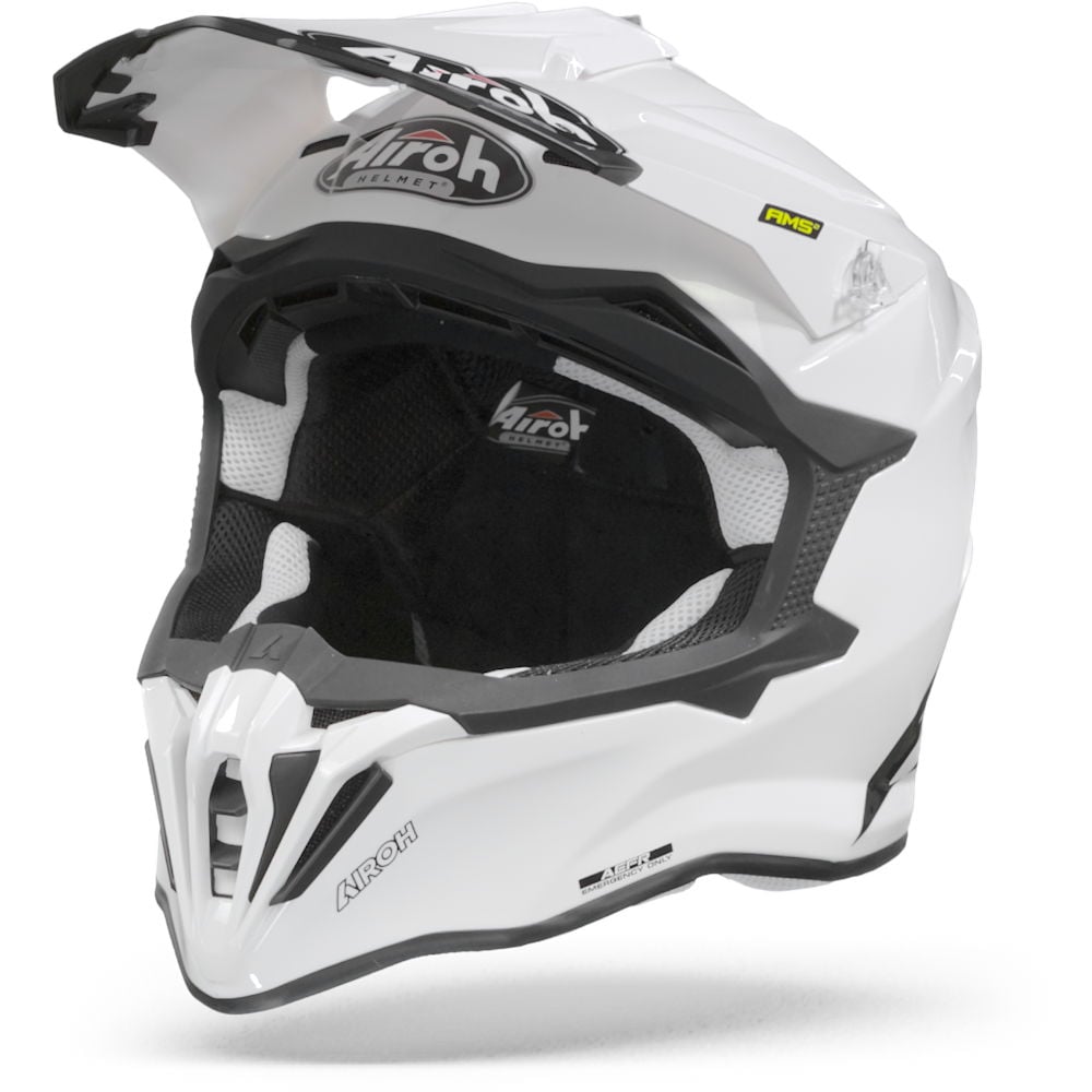 Image of Airoh Striker Casco Motorcross Blanco Talla S