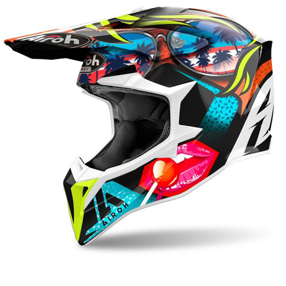 Image of Airoh Wraaap Lollipop Offroad Helmet Size S EN