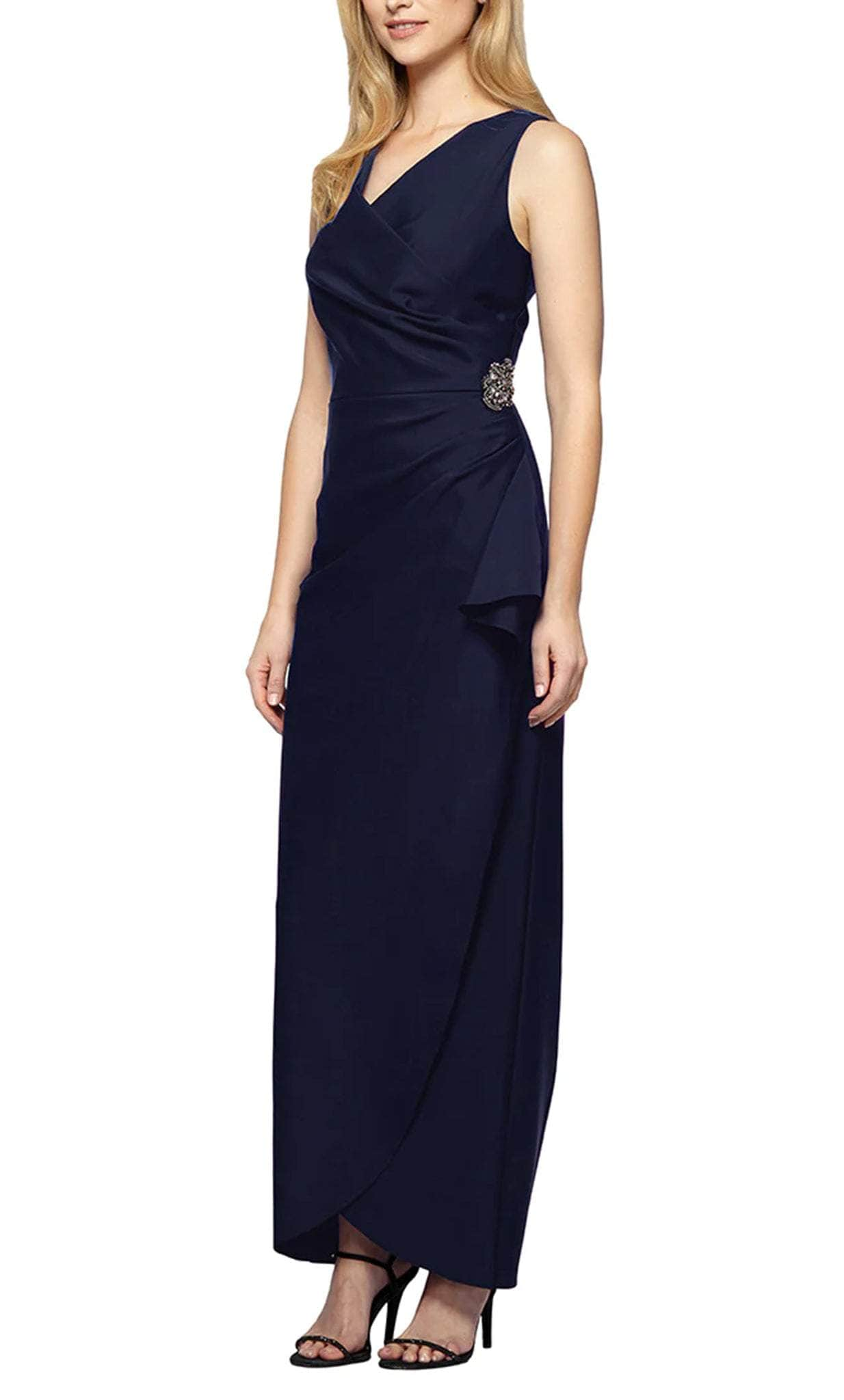 Image of Alex Evenings 234200 - Tulip Hem Formal Dress